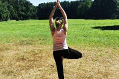 Yoga im Wald Yogaworkshop