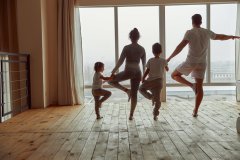 Familienyoga Werbung
