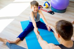 Familienyoga Werbung