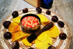 geschmückter Kinderyogakreis