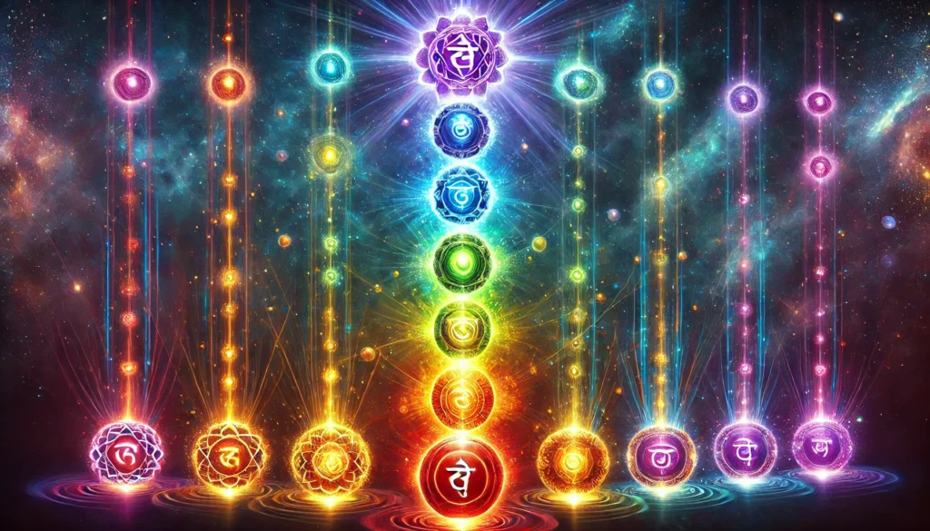 Die 7 Hauptchakren - Energetische Zentren