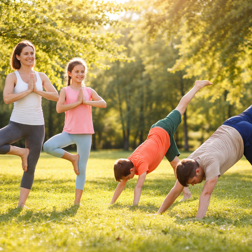 familienyoga eltern kind yoga