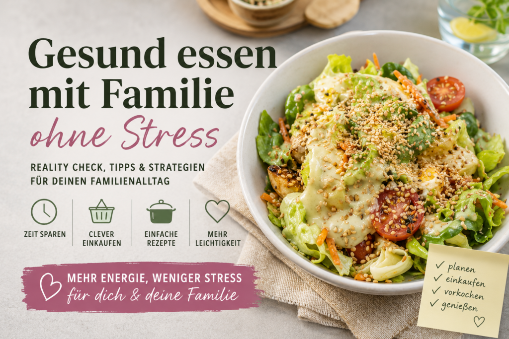 Gesundes Essen im Familienalltag